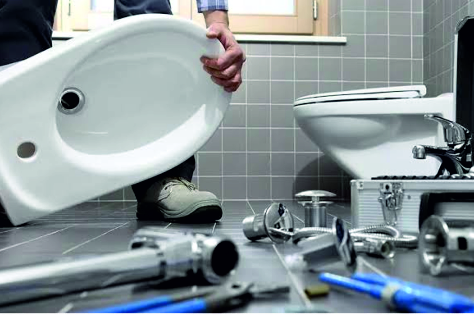 Bathroom plumbing